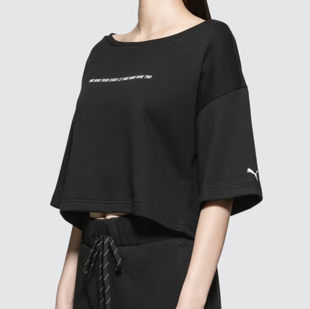 Puma X Selena Gomez Black Sweatshirt M